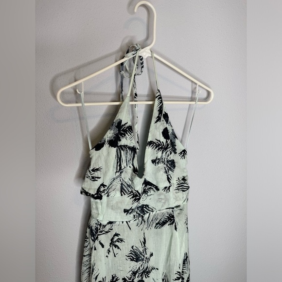 FREE PEOPLE Cut Out Lille Floral Print Maxi Dress size large - Picture 5 of 10